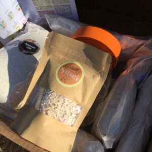 La Box Coffret Cadeau "Kit Levain (Millésime 2009) + 6 farines Bio"